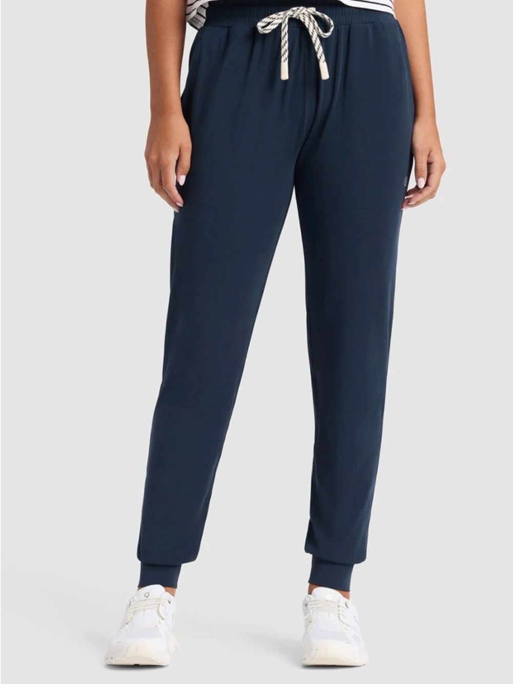 Cozy Earth Bamboo Joggers | Navy | Size Small | Luxury Loungewear | EUC